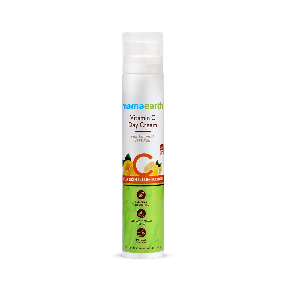 Mamaearth Vitamin C Day Cream with Vitamin C and SPF 20 for Skin Illumination, 50g - Image 7 - Buy from Indicrest