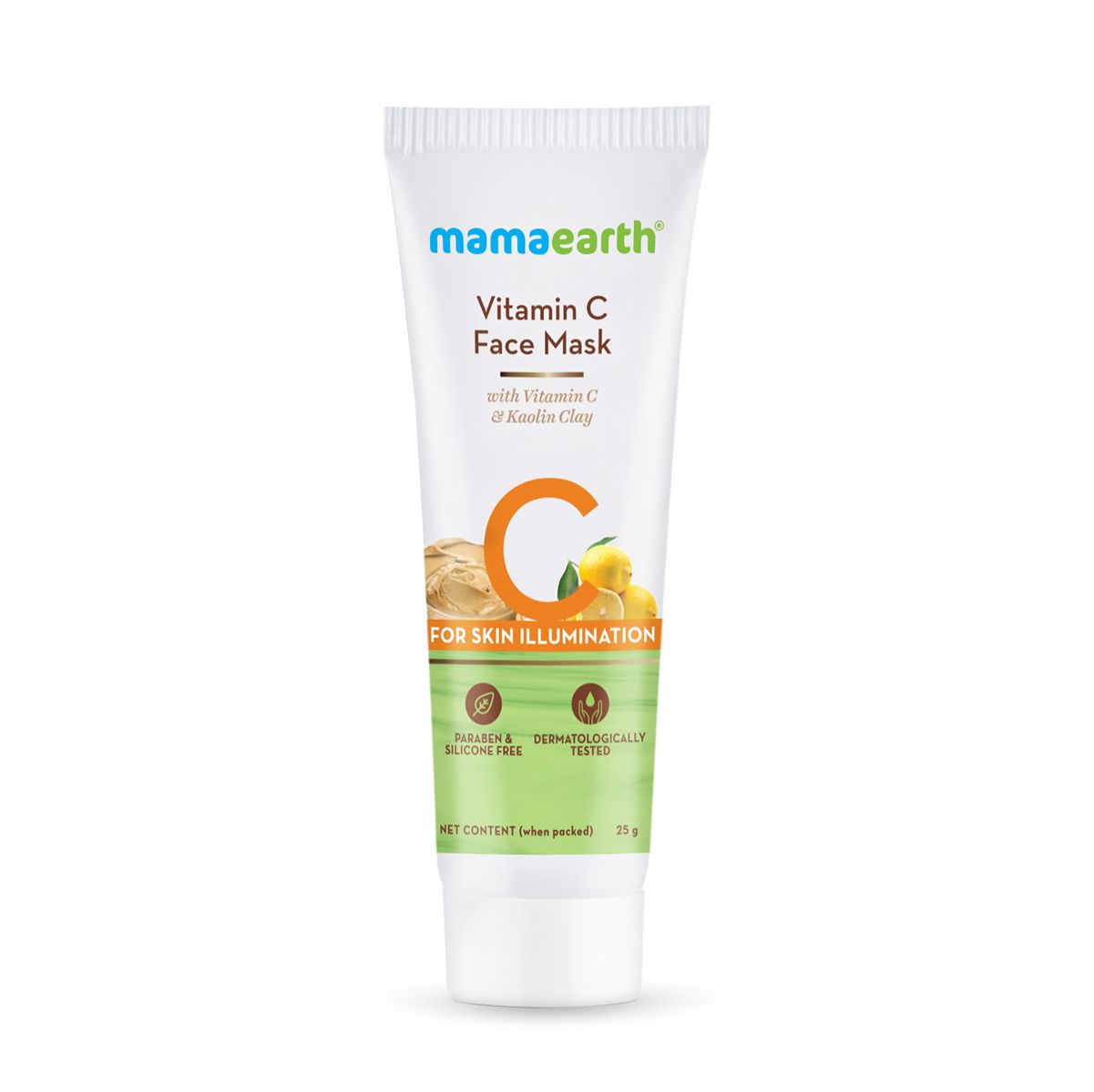 Mamaearth Vitamin C Face Mask With Vitamin C & Kaolin Clay for Skin Illumination, 25g - Image 7 - Buy from Indicrest
