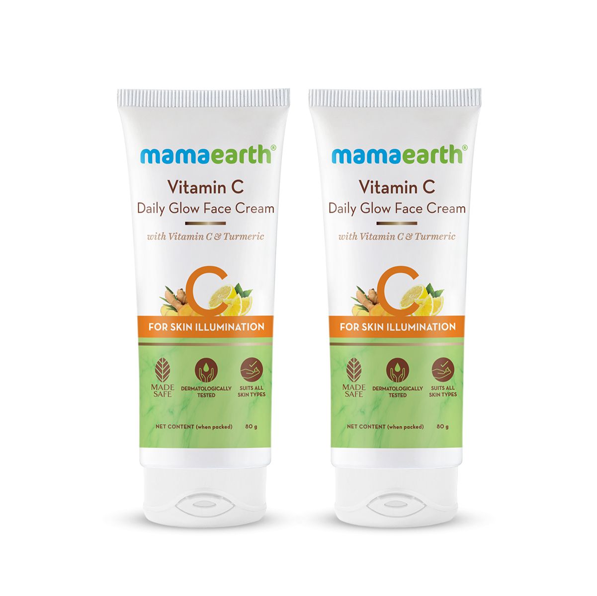 Mamaearth Vitamin C Daily Glow Face Cream, 80g, Pack of 2 - Image 7 - Buy from Indicrest