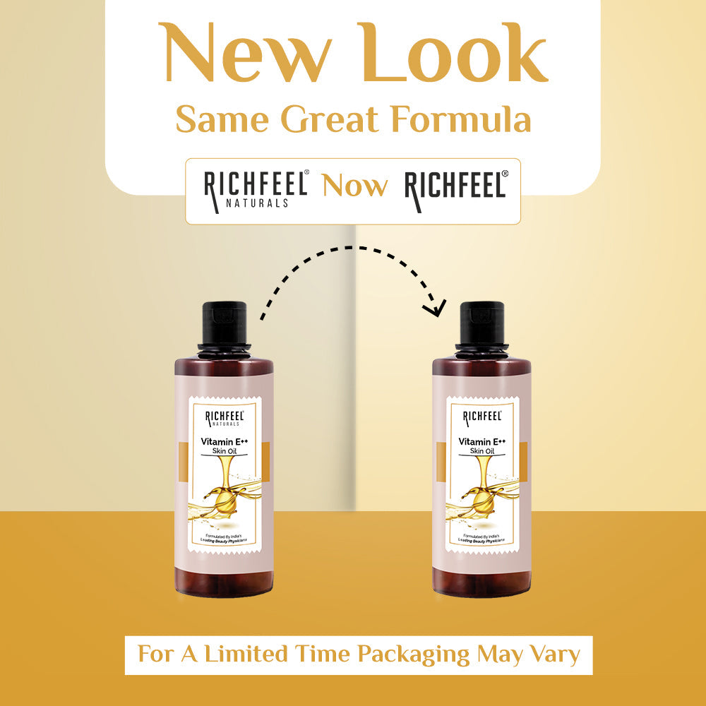 Richfeell Vitamin E Skin Oil 500 ml - Image 2 - Buy from Indicrest