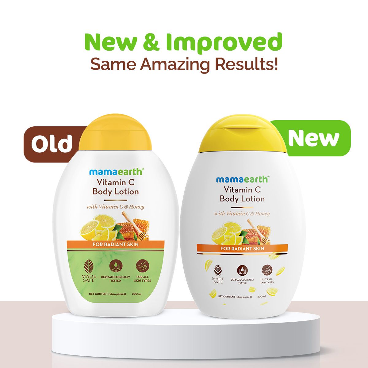 Mamaearth Vitamin C Body Lotion with Vitamin C & Honey for Radiant Skin, 200ml - Image 4 - Buy from Indicrest