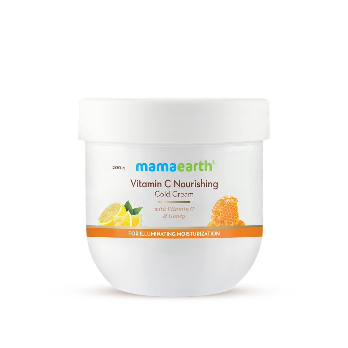 Mamaearth Vitamin C Nourishing Cold Cream with Vitamin C & Honey for Illuminating Moisturization, 200g - Image 7 - Buy from Indicrest