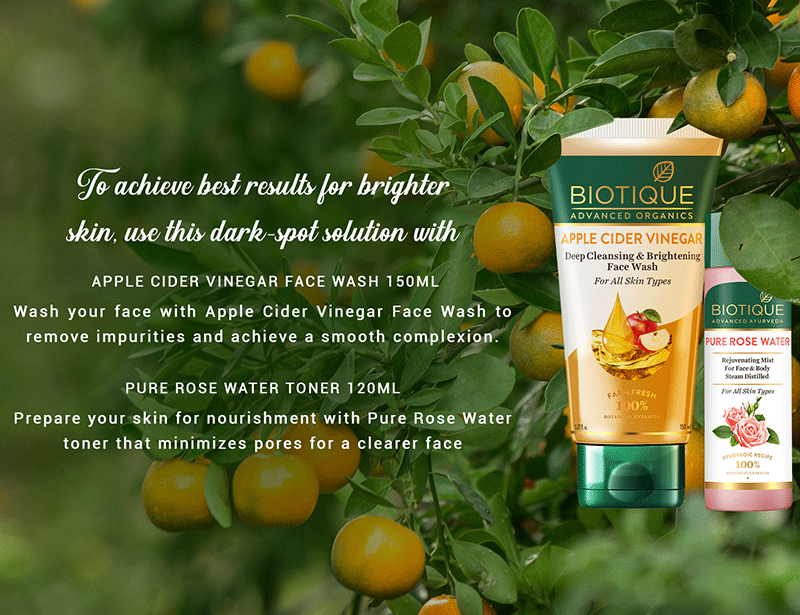 Biotique Vitamin C Dark spot solution, 30ml (Pack of 2) - Image 8 - Buy from Indicrest