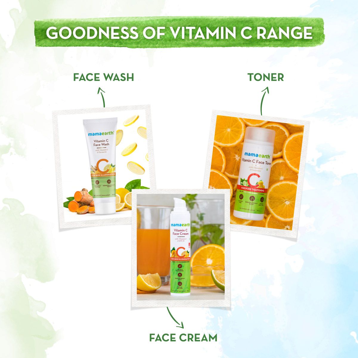 Mamaearth Vitamin C face wash with Turmeric for Skin Illumination, 25ml - Image 5 - Buy from Indicrest