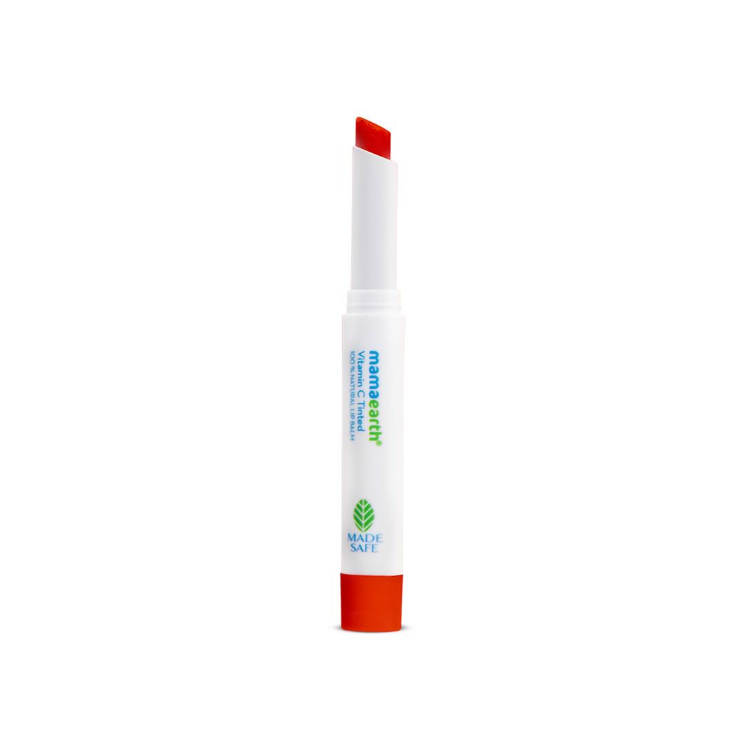 Mamaearth Vitamin C Tinted 100% Natural Lip Balm with Vitamin C & Honey, 2g - Image 6 - Buy from Indicrest