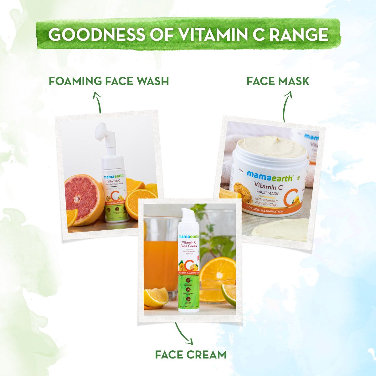 Mamaearth Vitamin C Oil-Free Moisturizer For Face with Vitamin C and Gotu Kola for Skin Illumination, 80g - Image 5 - Buy from Indicrest