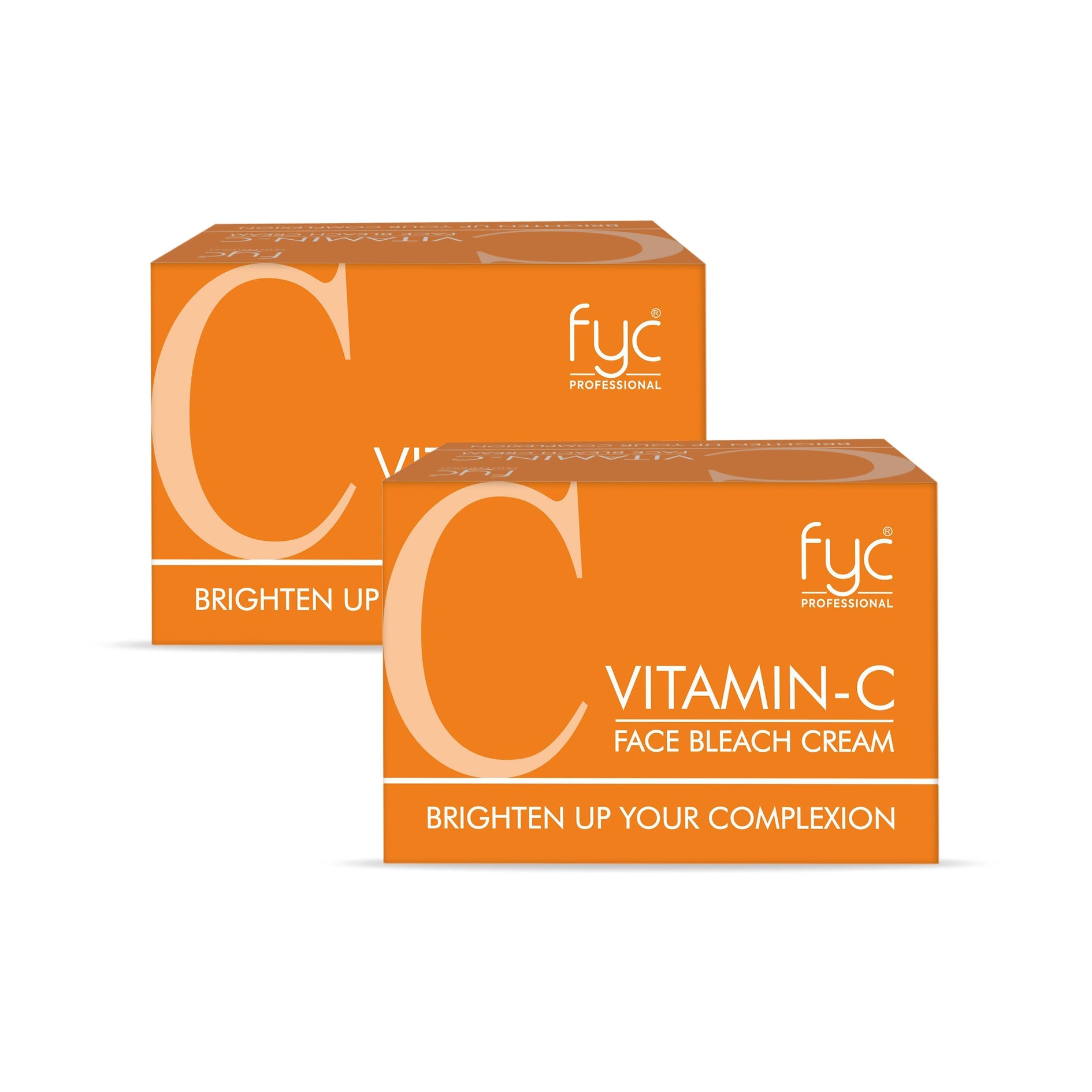 fyc-professional-vitaminc-face-bleach-cream-rejuvenates-your-natural-glow-combo-540g - Buy from Indicrest
