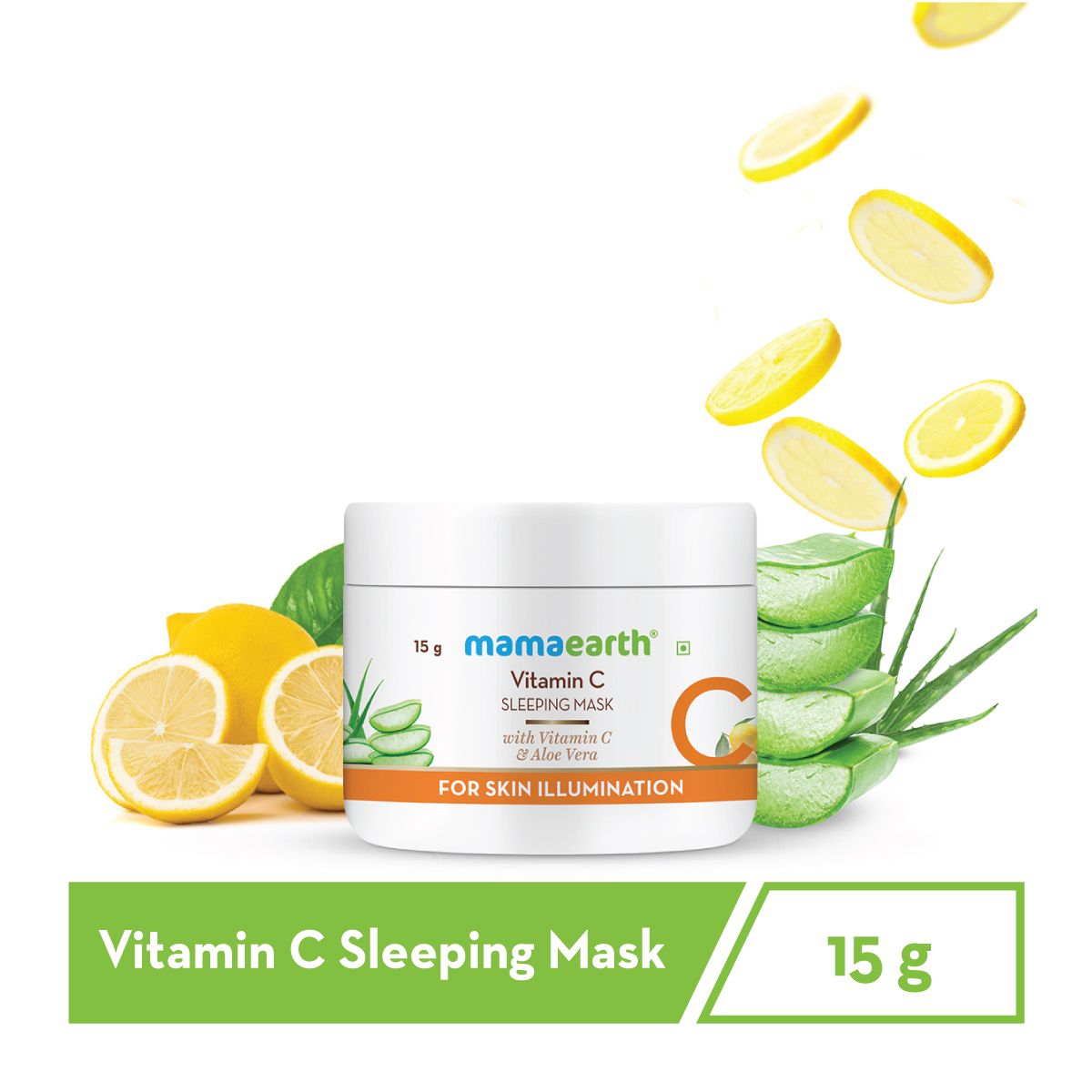 Mamaearth Vitamin C Sleeping Mask, 15g - Image 2 - Buy from Indicrest