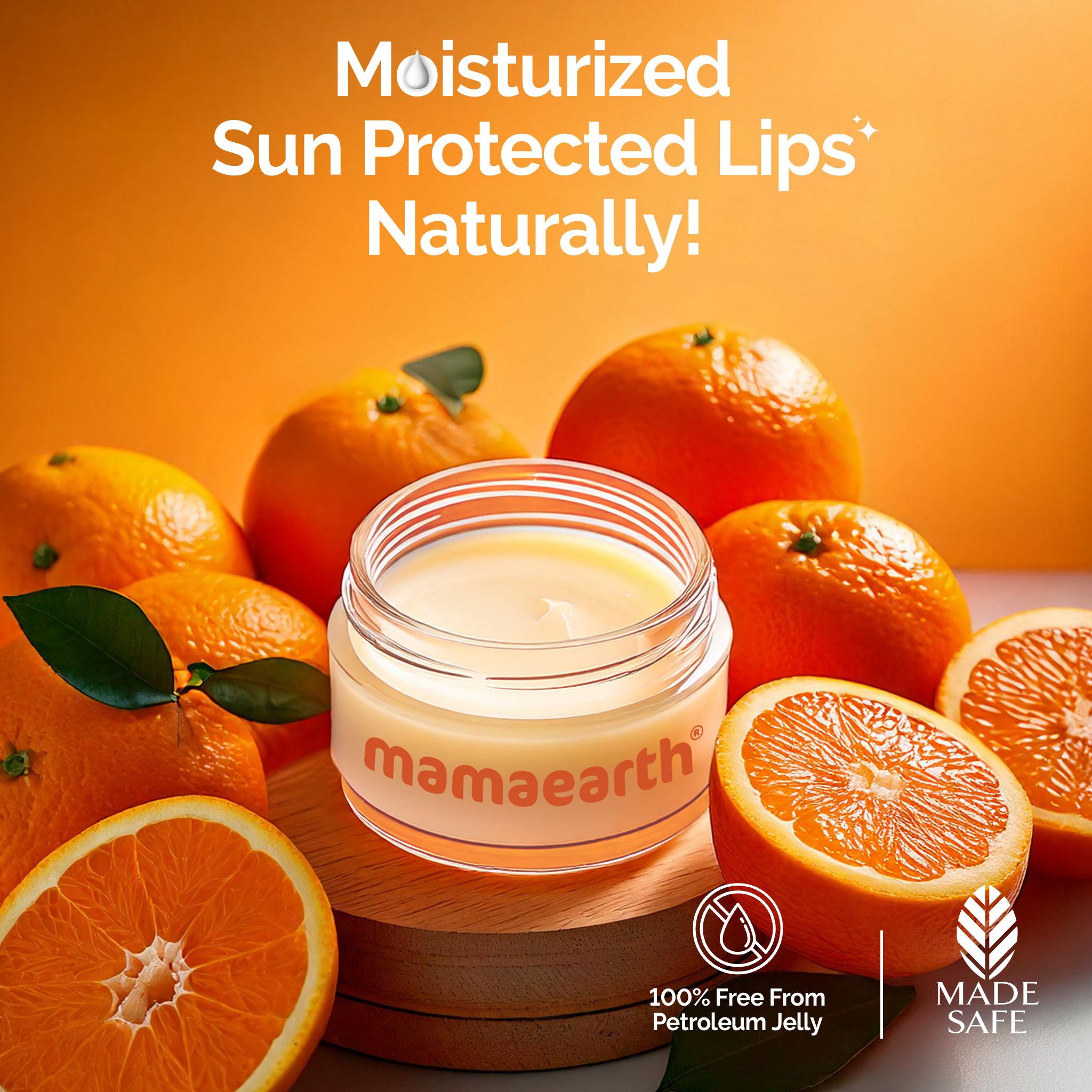 Mamaearth Vitamin C Moisture Therapy Lip Balm SPF 50 with Vitamin C & Honey for Lip Lightening, 15g - Image 3 - Buy from Indicrest