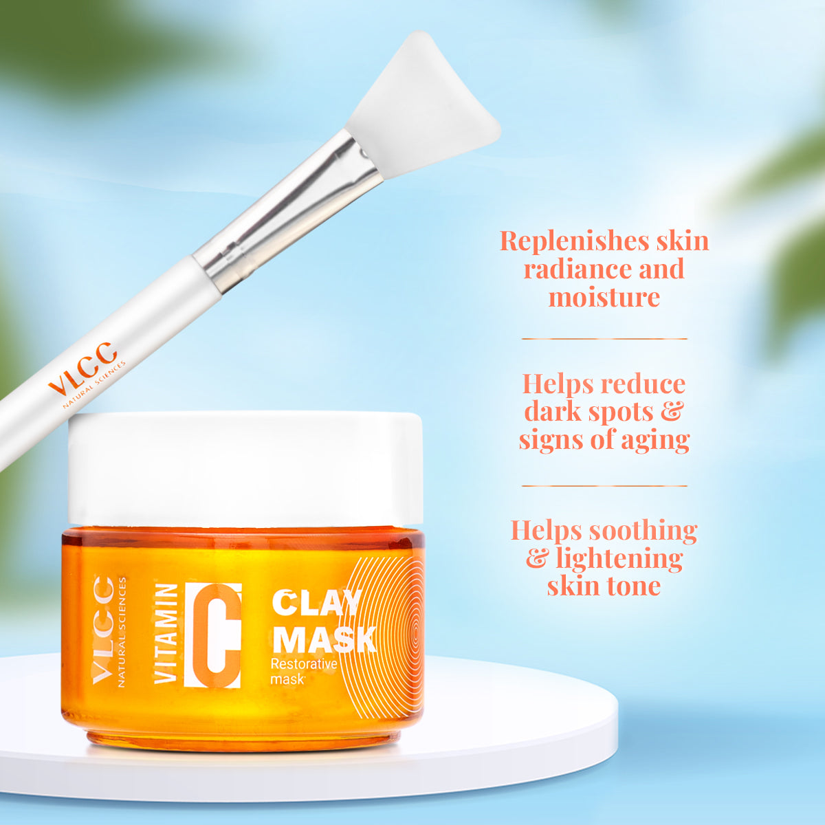 VLCC Vitamin C Clay Mask -100 g - Image 3 - Buy from Indicrest