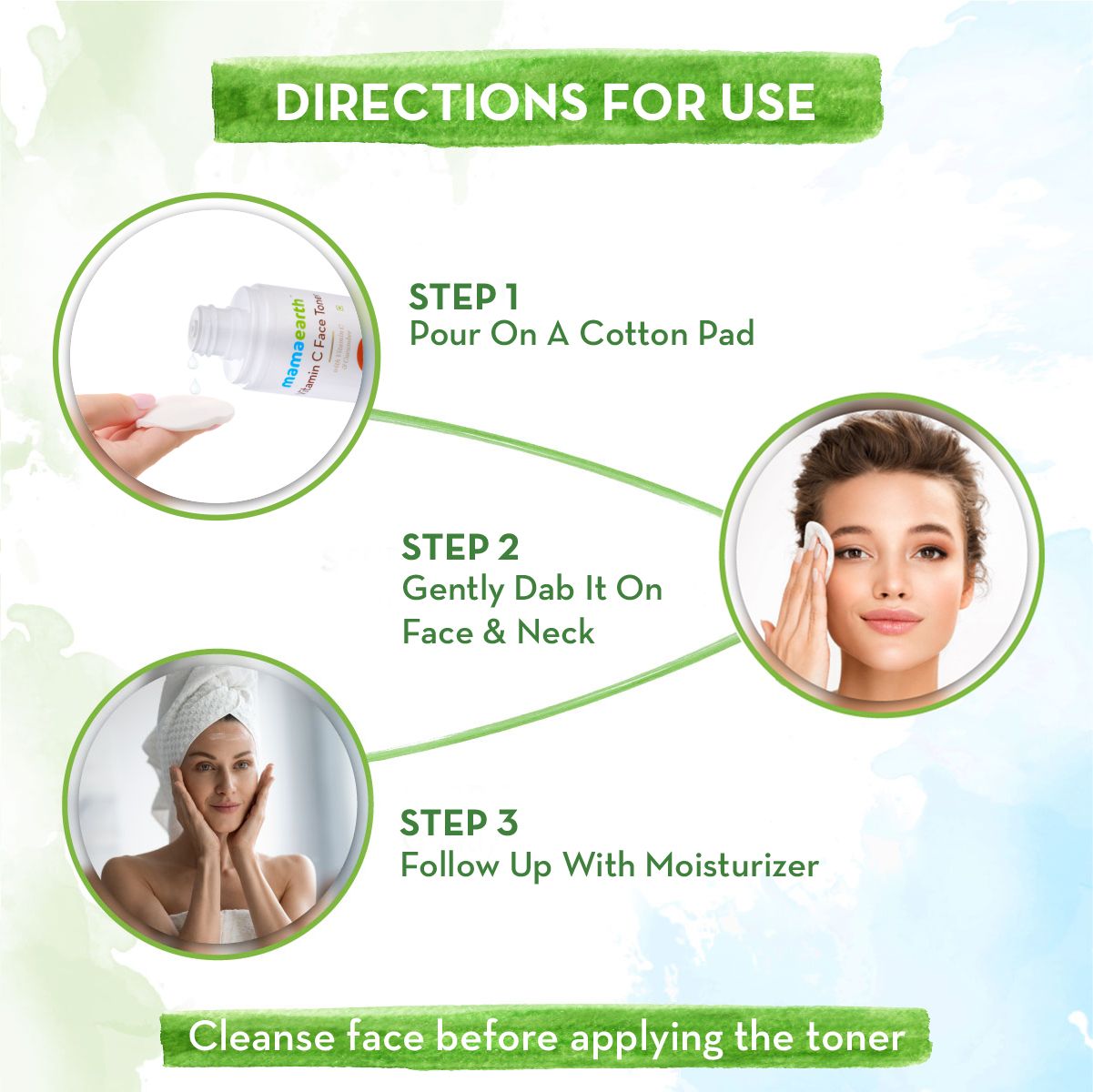 Mamaearth Vitamin C Face Toner with Vitamin C and Cucumber for Pore Tightening, 200ml - Image 5 - Buy from Indicrest
