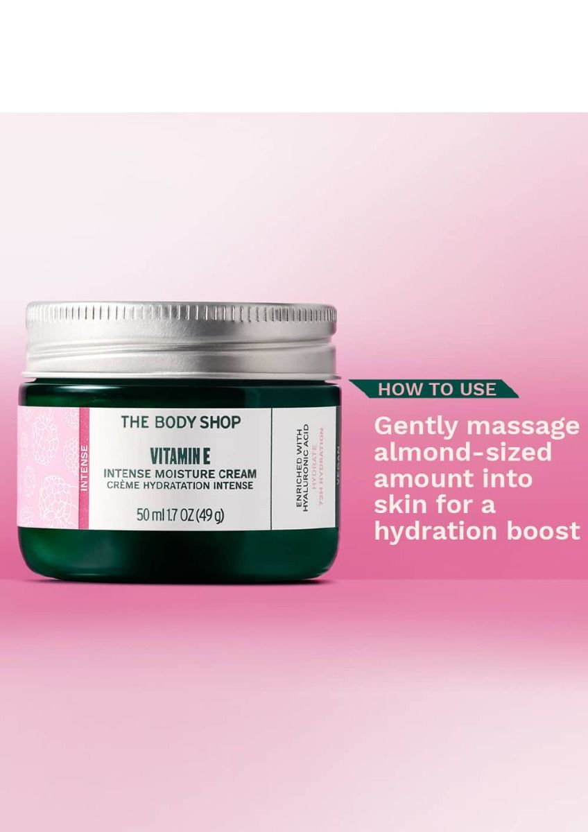 The Body Shop Vitamin E Intense Moisture Cream, 50ml Buy at Indicrest Image 4