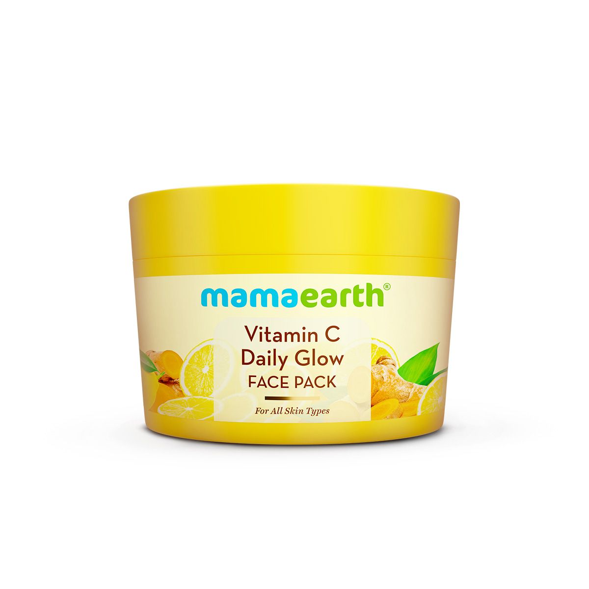 Mamaearth Vitamin C Daily Glow Face Pack with Vitamin C & Turmeric for Illuminating Skin, 200g - Image 8 - Buy from Indicrest