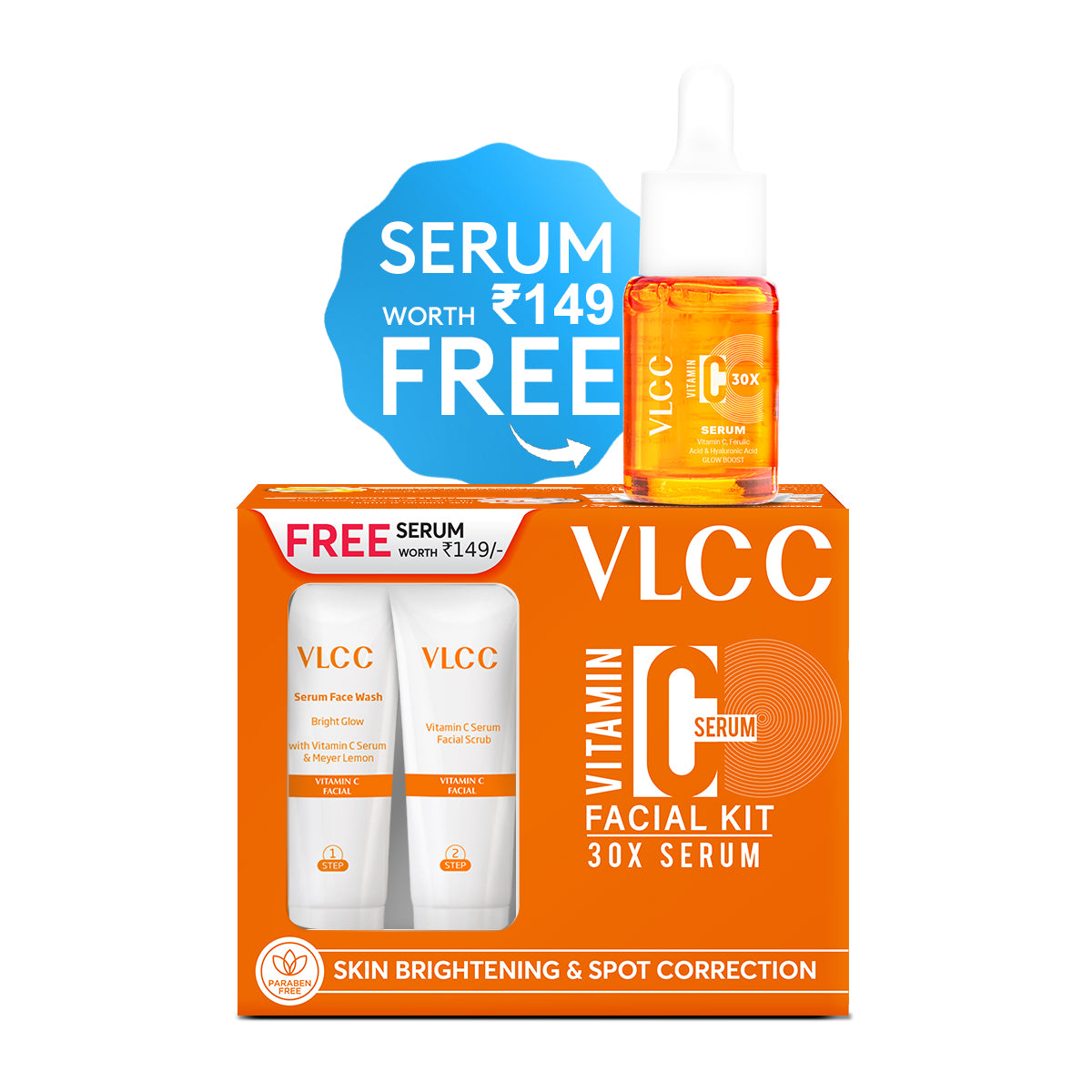 VLCC Vitamin C Facial Kit - 58 g - Image 2 - Buy from Indicrest