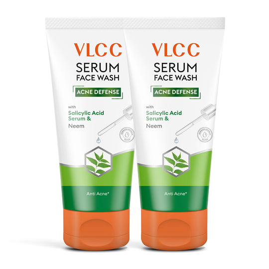 VLCC Acne Defense Serum Face Wash with Salicylic Acid Serum and Neem 300ml - B1G1 - Buy from Indicrest