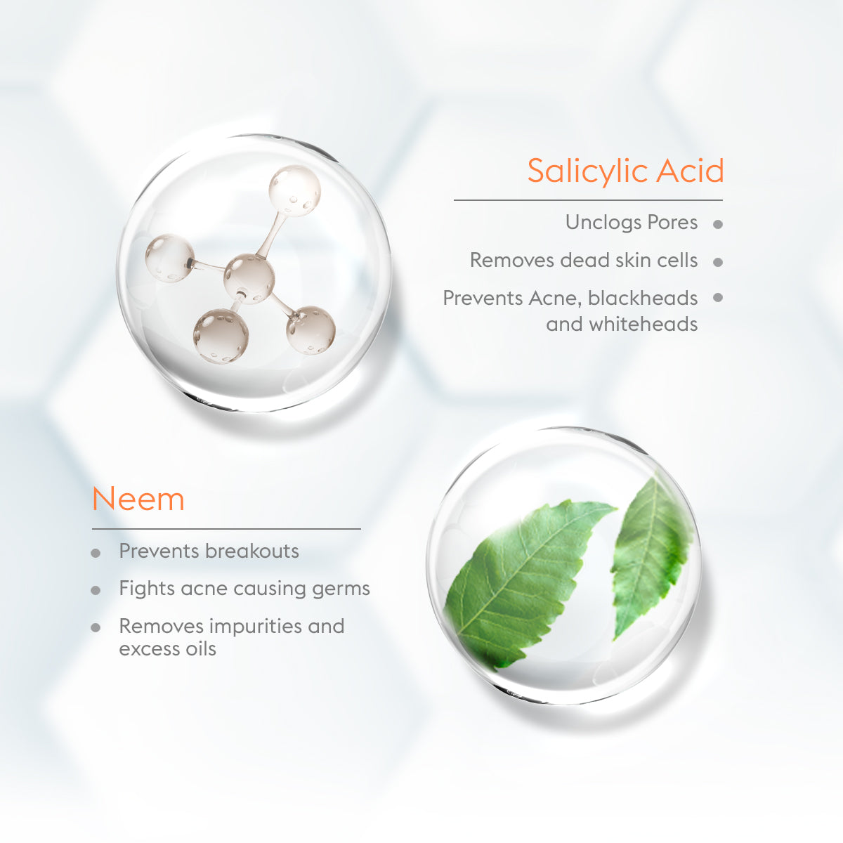 VLCC Acne Defense Serum Face Wash with Salicylic Acid Serum and Neem 300ml - B1G1 - Image 5 - Buy from Indicrest