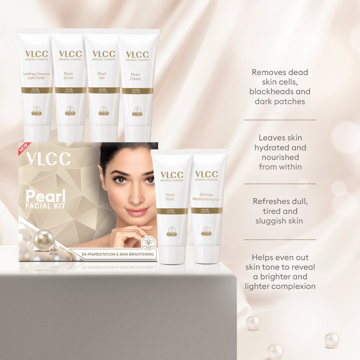 VLCC Pearl and Anti Tan Facial Kit - Image 4 - Buy from Indicrest