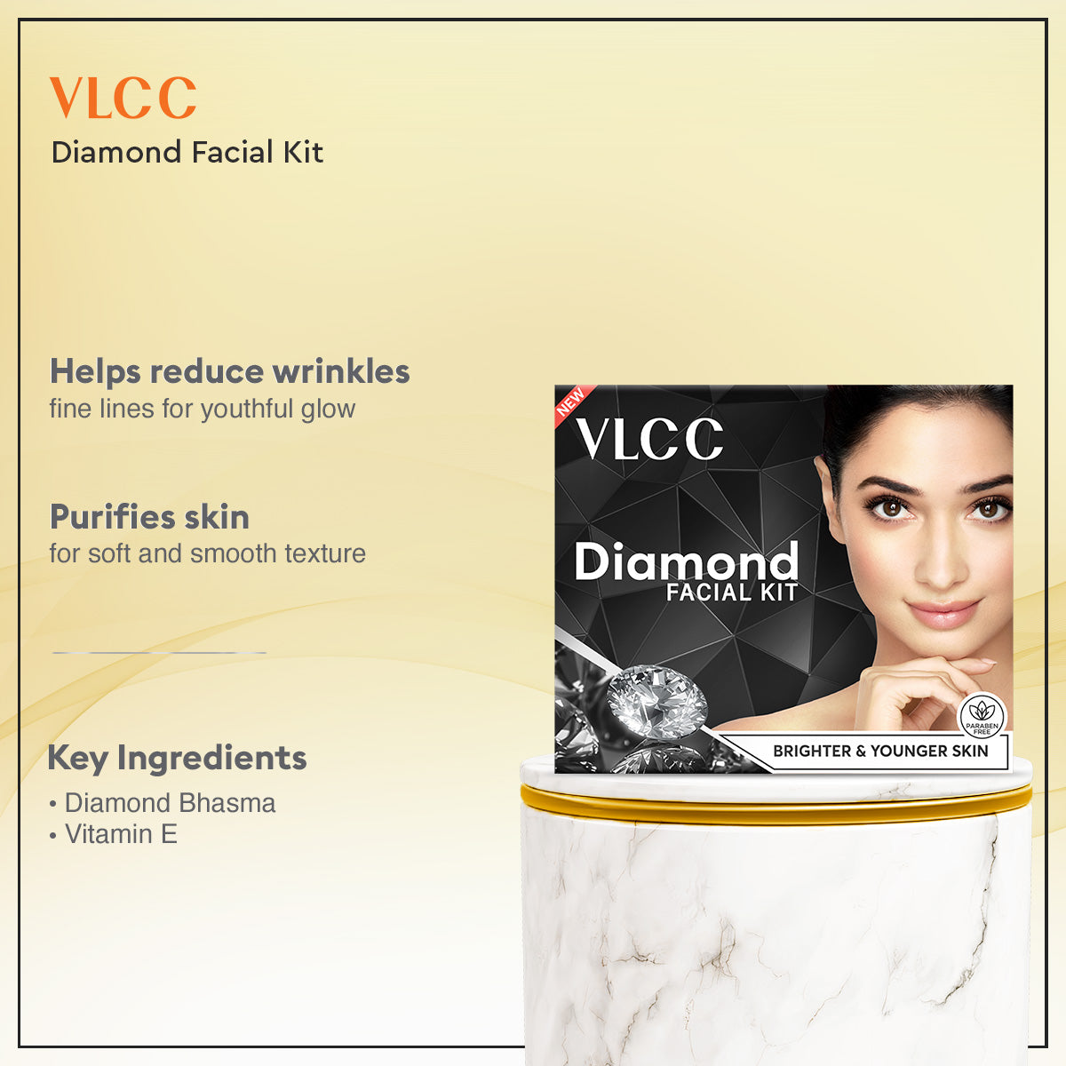 VLCC Salon At Home Combo – Diamond Facial Kit and Manicure and Pedicure Kit - Image 2 - Buy from Indicrest