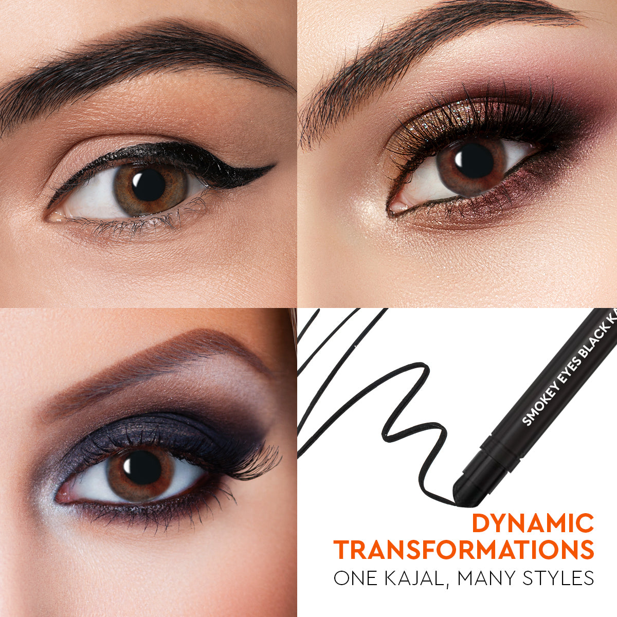 VLCC Smokey Eyes Kajal - Black (Pack of 2) - Image 5 - Buy from Indicrest