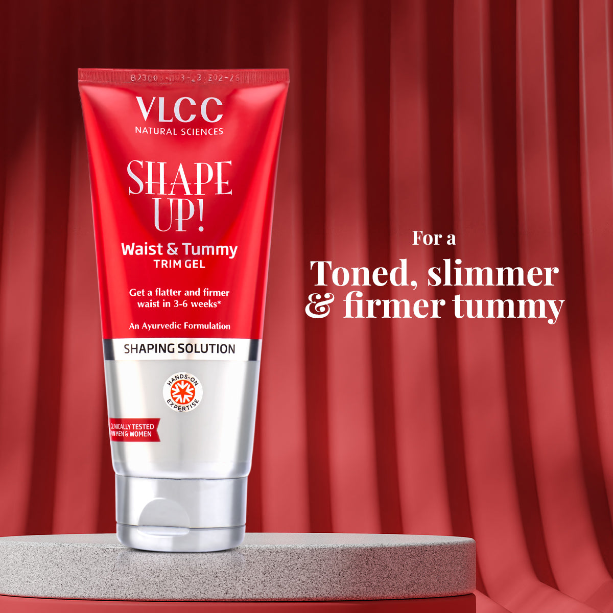 VLCC Shape Up Waist and Tummy Trim Gel and 7X Ultra Whitening and Brightening Charcoal Peel Off Mask - Image 3 - Buy from Indicrest