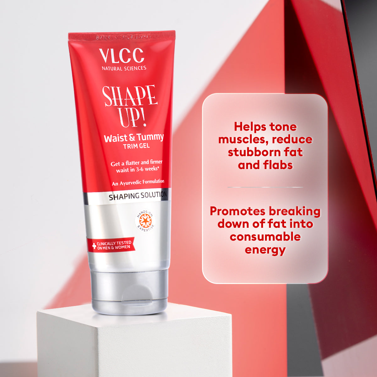 VLCC Shape Up Waist and Tummy Trim Gel  - 200 g - Image 4 - Buy from Indicrest