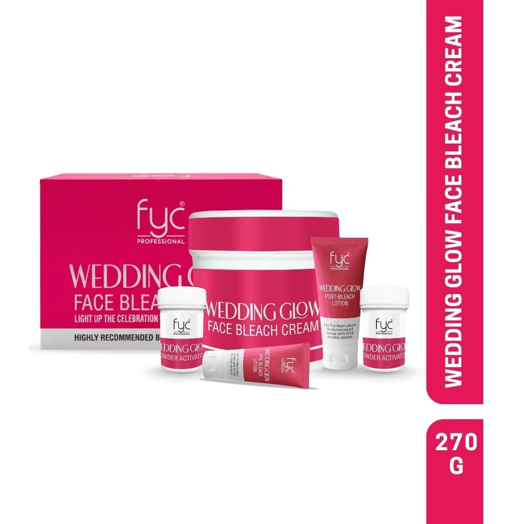 fyc-professional-wedding-glow-face-bleach-cream-270g - Buy from Indicrest