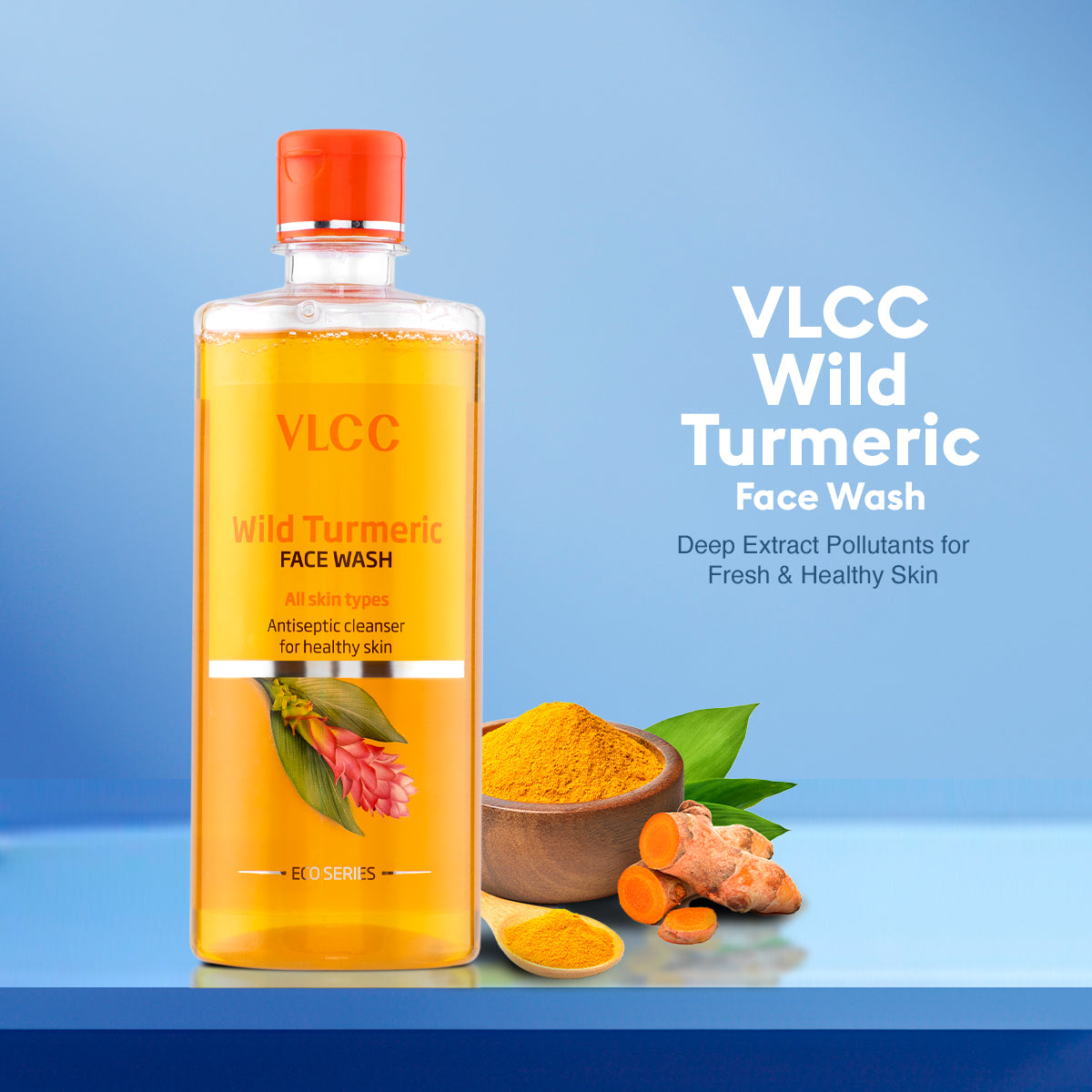 VLCC Wild Turmeric Face Wash - 500 ml - Image 2 - Buy from Indicrest