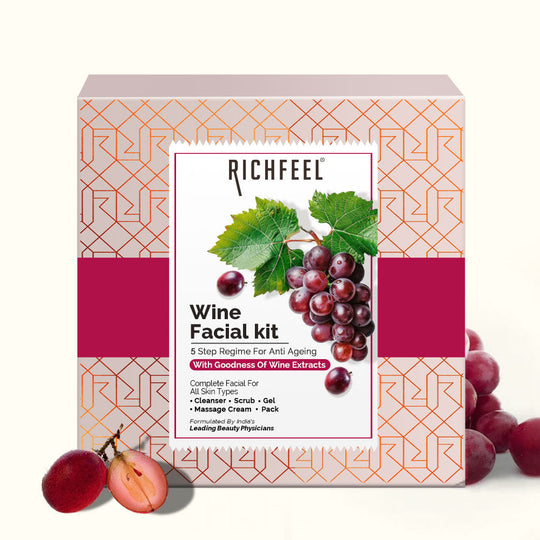 Richfeell Wine Facial Kit 30 gm - Buy from Indicrest