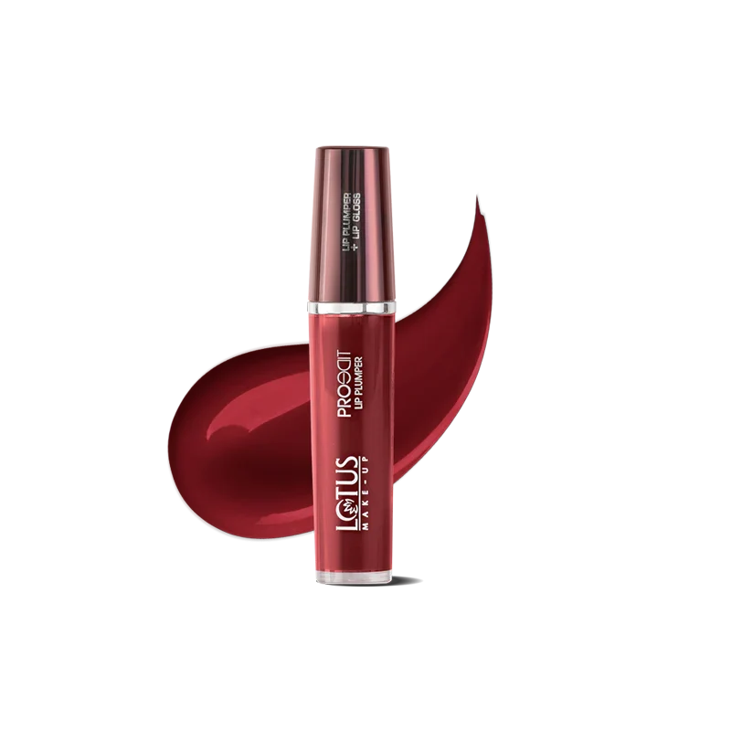 Lotus Herbals Proedit Lip Plumper + Gloss, Ravishing Rose, 8ml