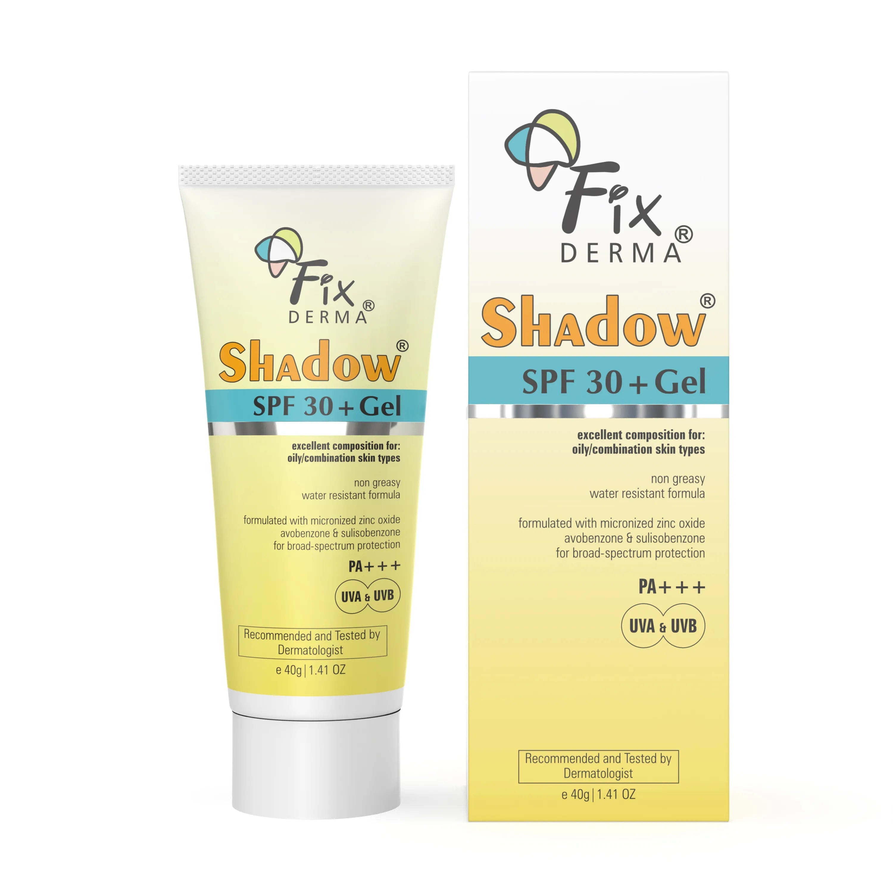 Fixderma Shadow SPF 30+ Gel - 40g Pack of 2 | Lightweight Gel Sunscreen for Oily & Acne-Prone Skin - Image 7 - Buy from Indicrest