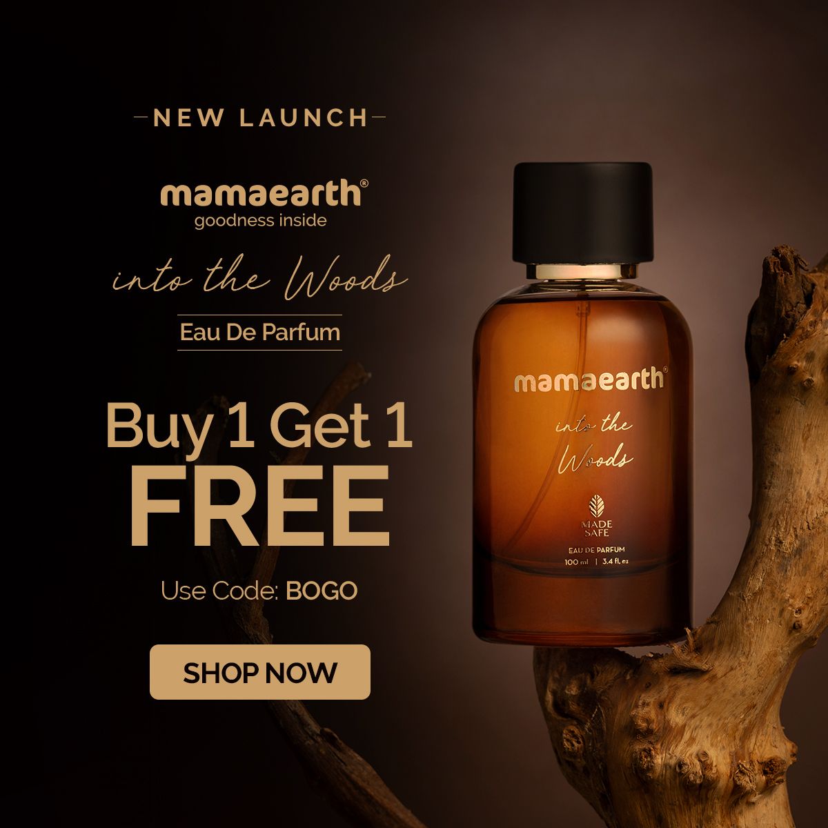 Mamaearth Into the Woods Eau De Parfum For Men, 100ml - Image 2 - Buy from Indicrest