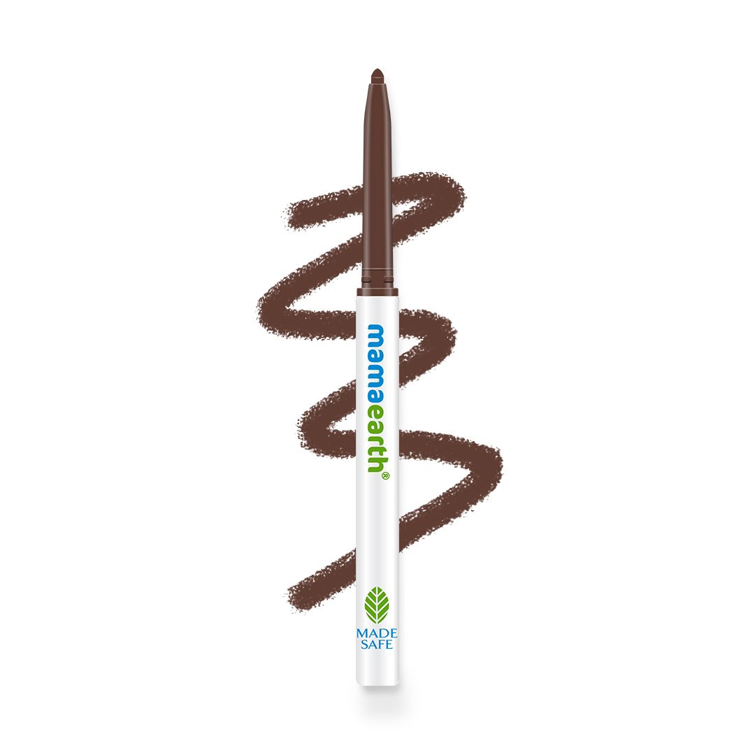 Mamaearth Long Stay Colored Kajal for 11-Hour Long Stay, Woody Brown - Buy from Indicrest