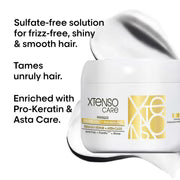 L’Oreal Professionnel Xtenso Care Shampoo, 1500ml & Xtenso Care Hair Masque, 196g Combo For Keratin-Treated Hair