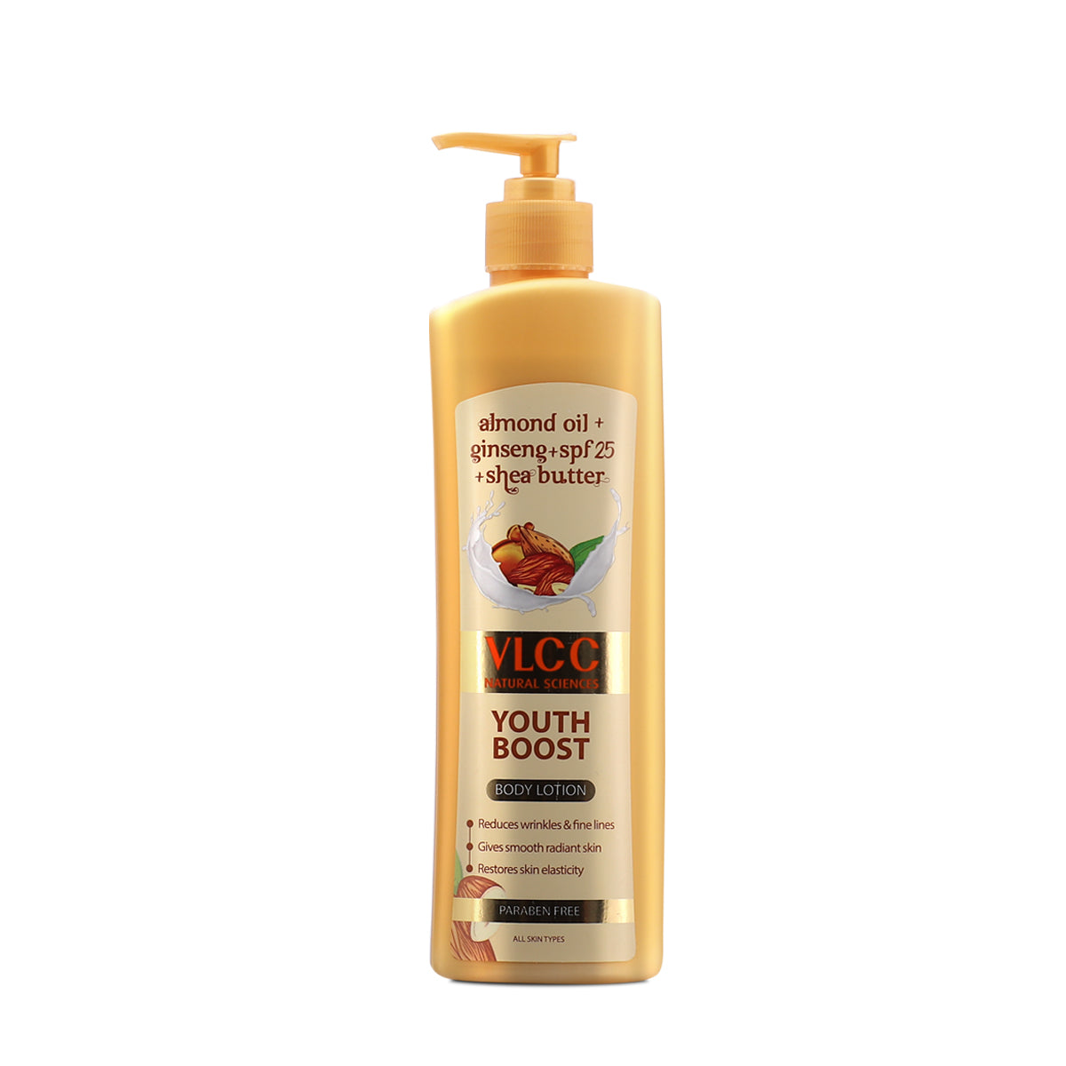 VLCC Youth Boost Body Lotion SPF 25 PA+++ -  400 ml - Buy from Indicrest